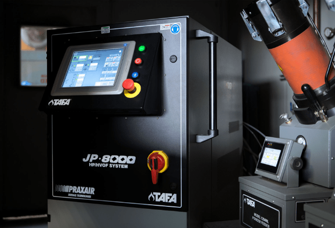 HVOF Thermal Spray Services Near Me